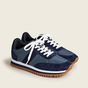 J.Crew Colorblock trainers in Navy  LIKE NEW